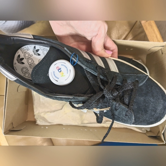 Adidas Campus 80s - Black/White/Silver - rare - Picture 6 of 8